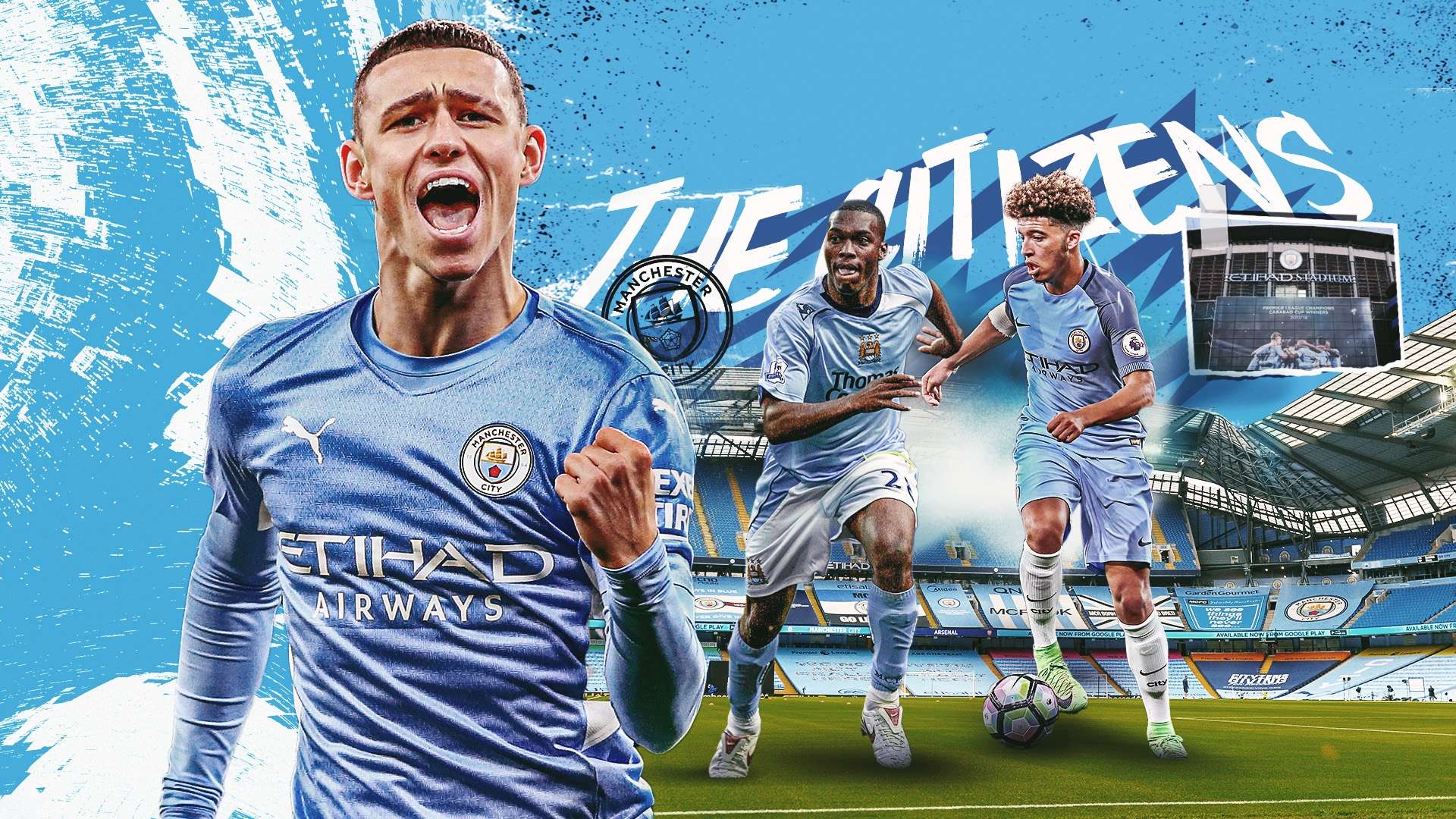 Phil Foden Manchester City academy graduates GFX